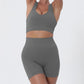 Women’s Summer Sleeveless Crop Top & Shorts Set