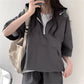 2 Pcs Sport Shorts & Three-quarter Sleeve Top