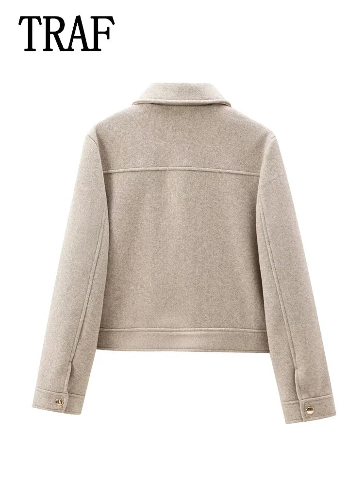 Winter Long Sleeve Zipper Jacket