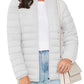 Full Zip Up Puffer Jacket
