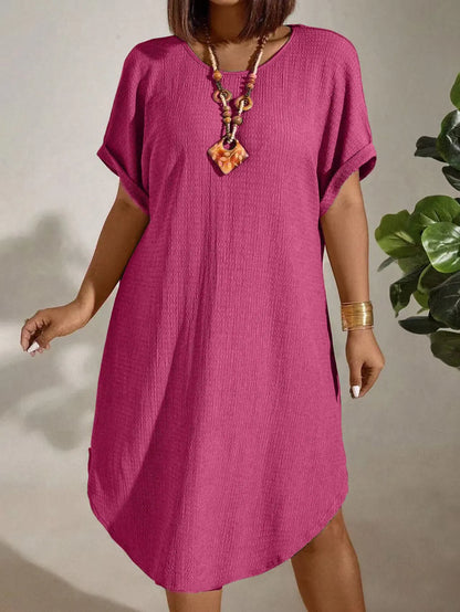 European and American plus size dress