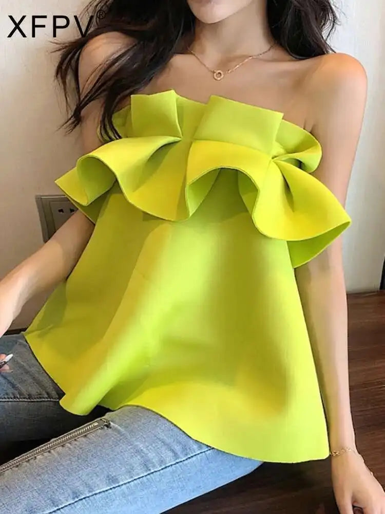 Strapless Women Blouse