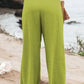 Women's casual pants with drawstring