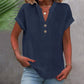 Cotton Linen V-neck Shirt