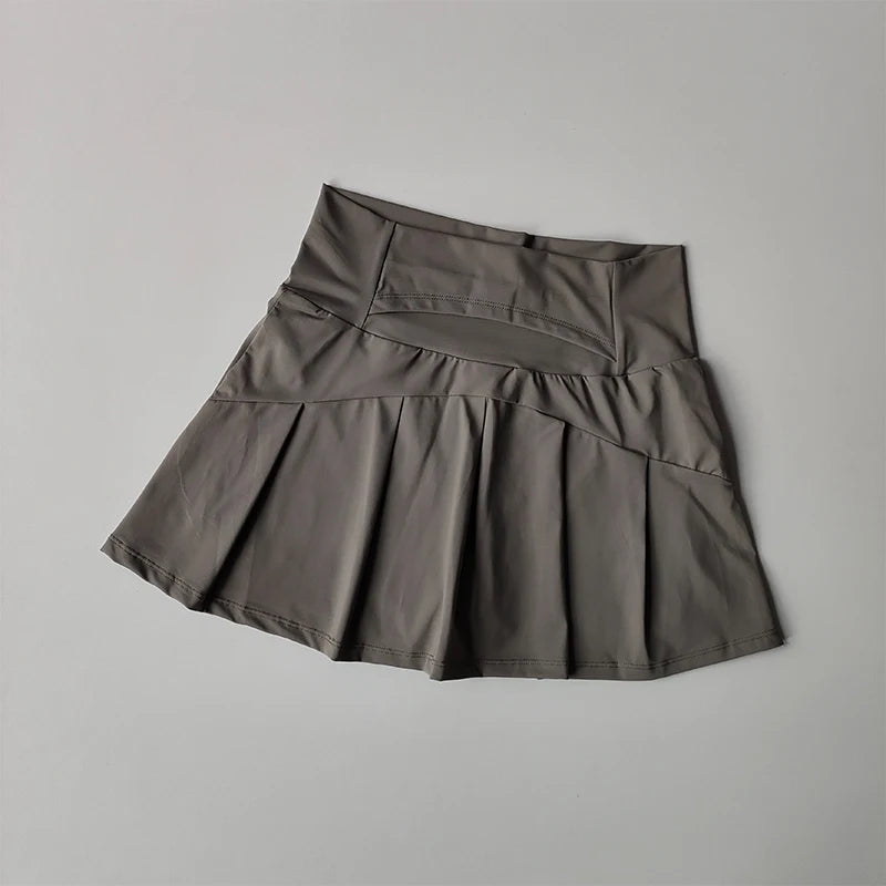 High Waisted Sports Short Skirt/skort