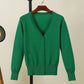 Long Sleeve Cropped Cardigan