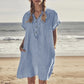 Plus Size Summer Cotton and Linen Dress