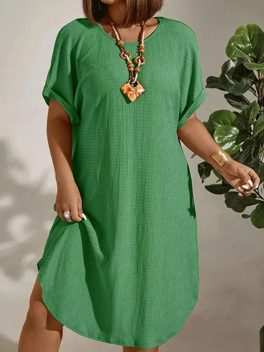 European and American plus size dress