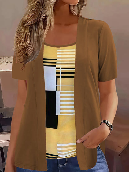 Plus Size Woman's Summer Casual Top