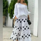 Polka Dot Printed Pants & Top Set