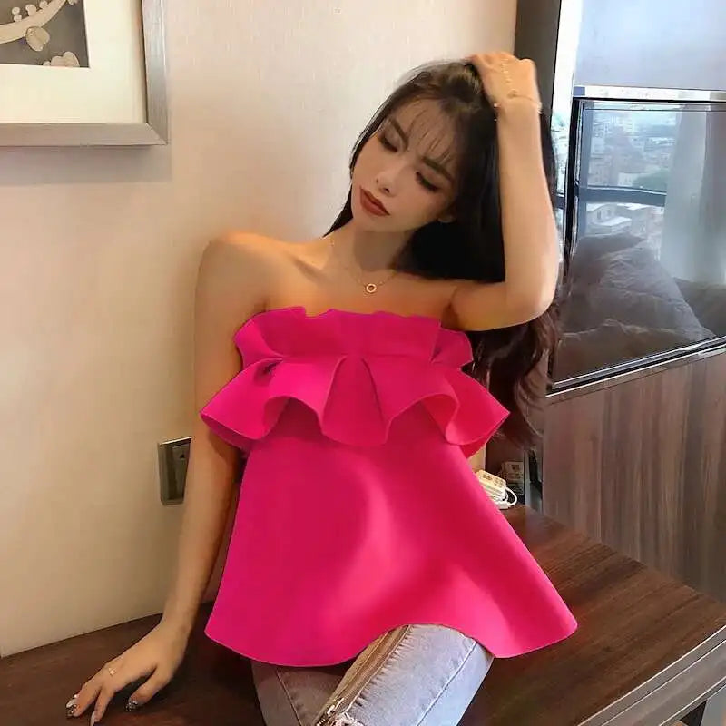 Strapless Women Blouse