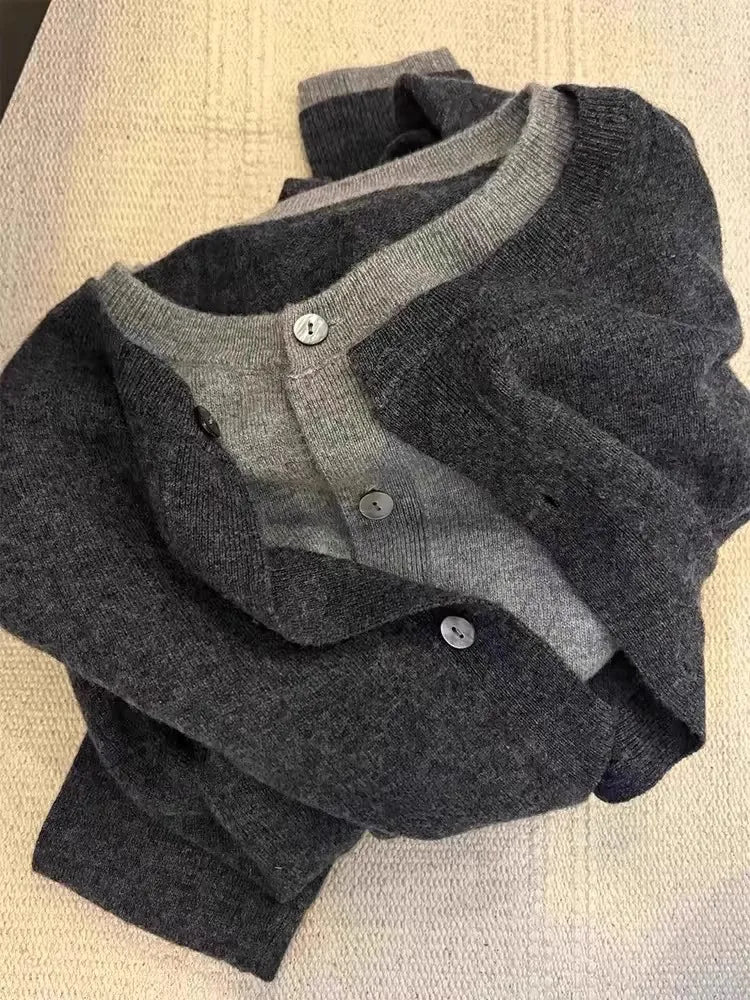 100% pure cashmere sweater cardigan