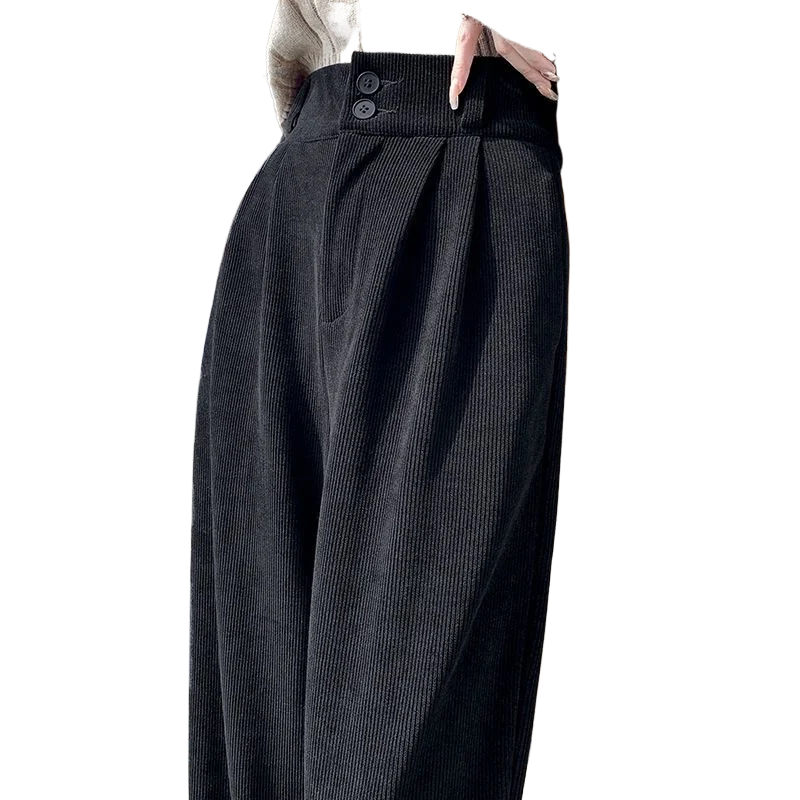 Wide Leg Corduroy Trouser