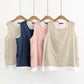 ZANZEA  Double Layer Sleeveless Tops