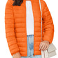 Full Zip Up Puffer Jacket