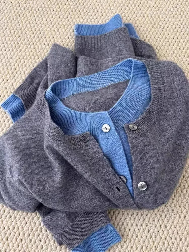 100% pure cashmere sweater cardigan