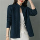 Zipper Knitted Cardigan Jacket