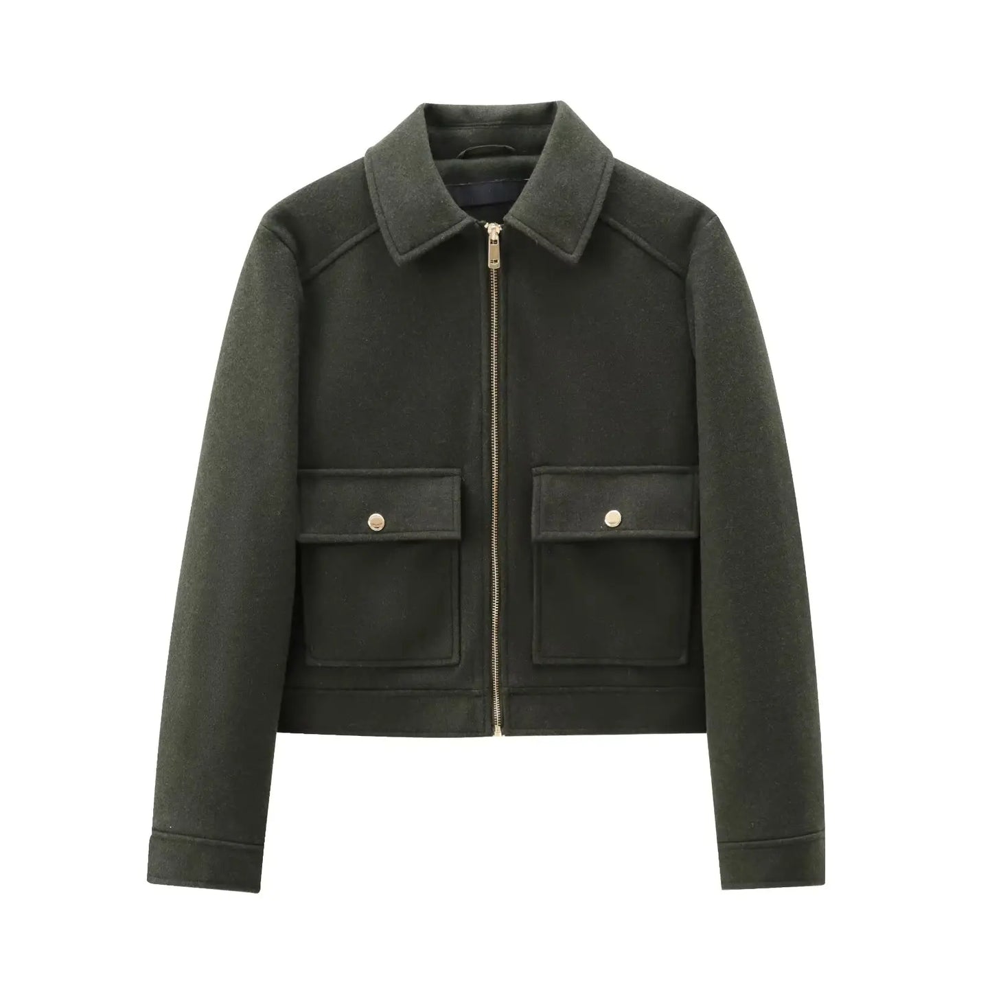 Winter Long Sleeve Zipper Jacket