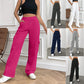 Straight Leg Casual Pants