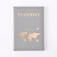 Marble Pattern Travel Passport Cover