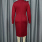 Elegant Long Sleeves with Lace Appliques Sheath