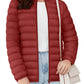 Full Zip Up Puffer Jacket