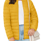 Full Zip Up Puffer Jacket
