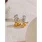 Stainless Steel Conch Stud Earrings